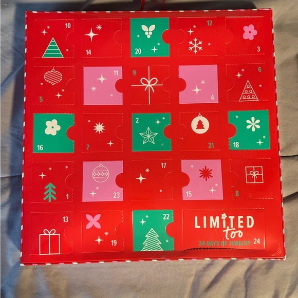 Limited Too Red and Pink Jewelry Countdown - Picture 1 of 3